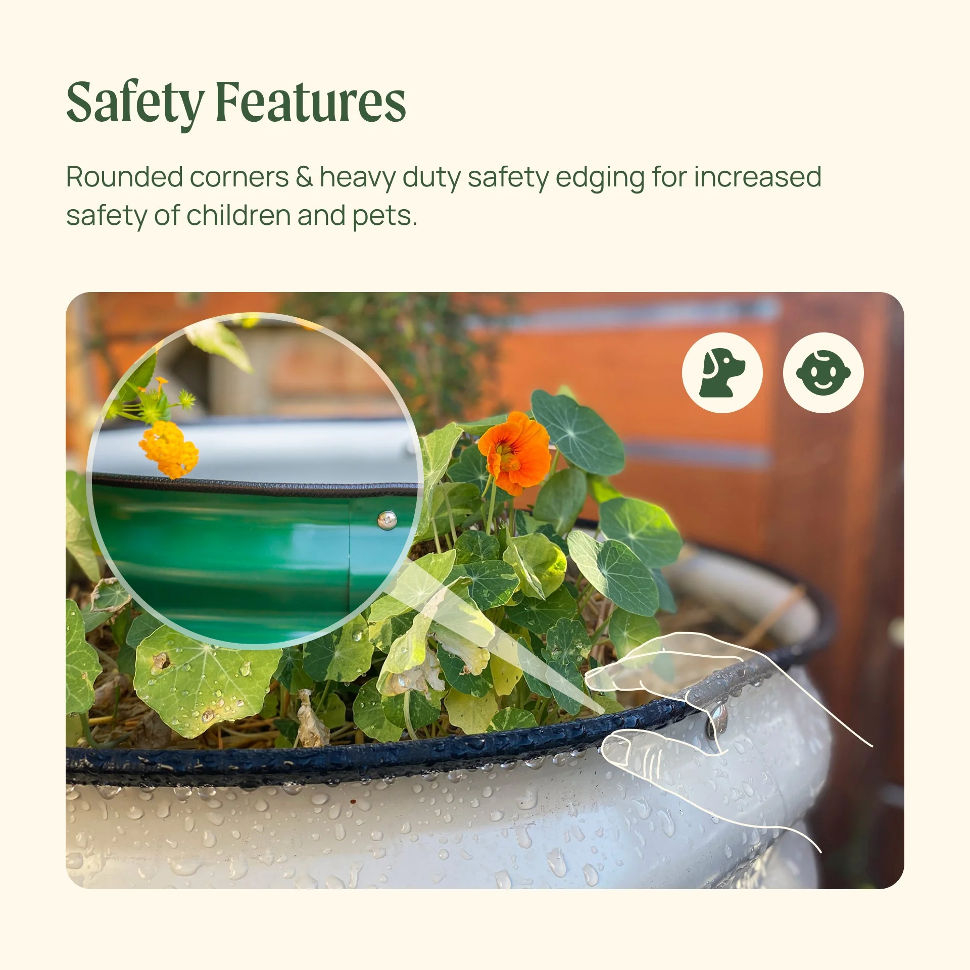 17" Tall L-Shaped Raised Garden Bed Kit - Standard Size - Image 11