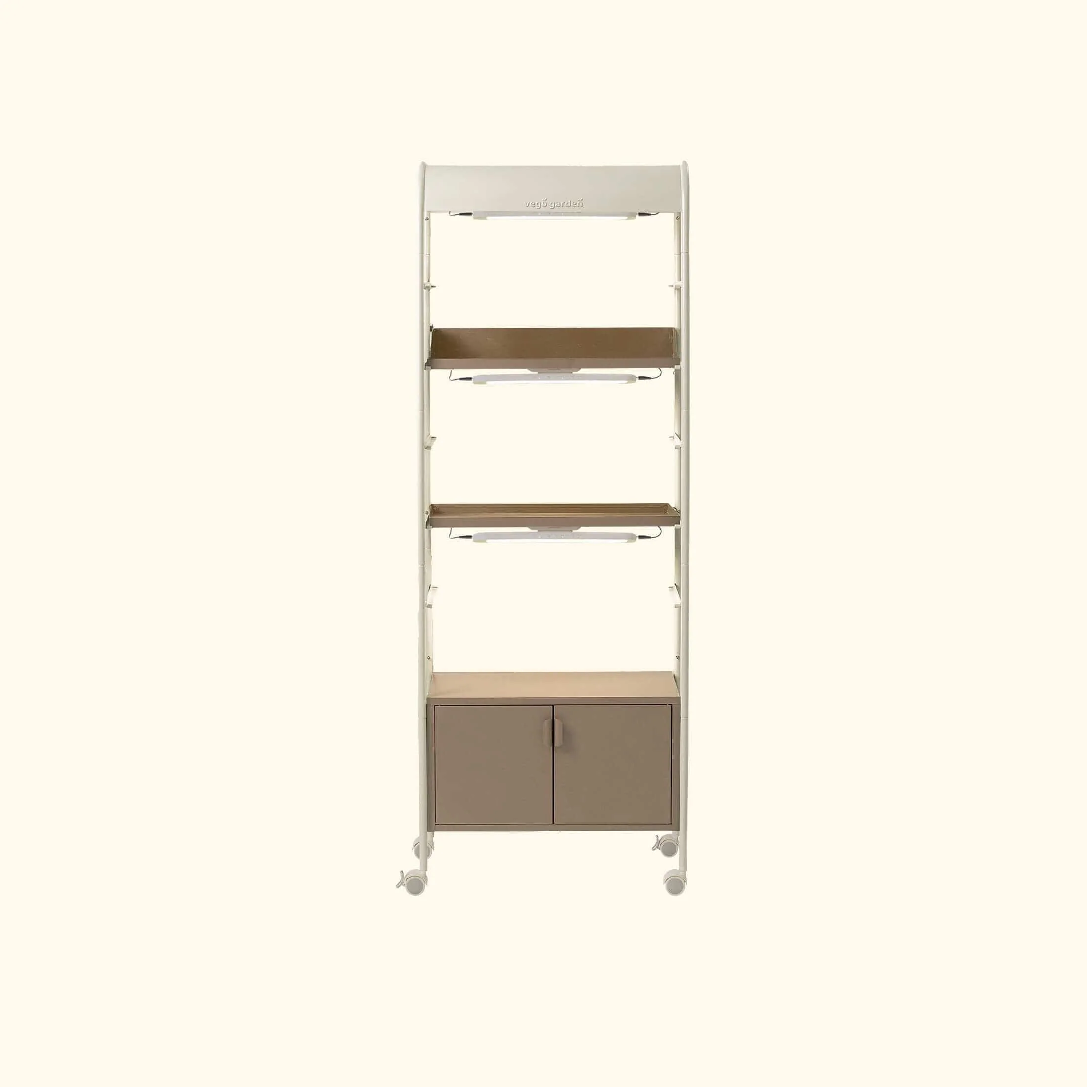 4 Tier Grow Light Garden with Storage - Image 2