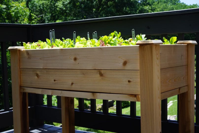 Elevated Cedar Raised Bed Planter - Image 3