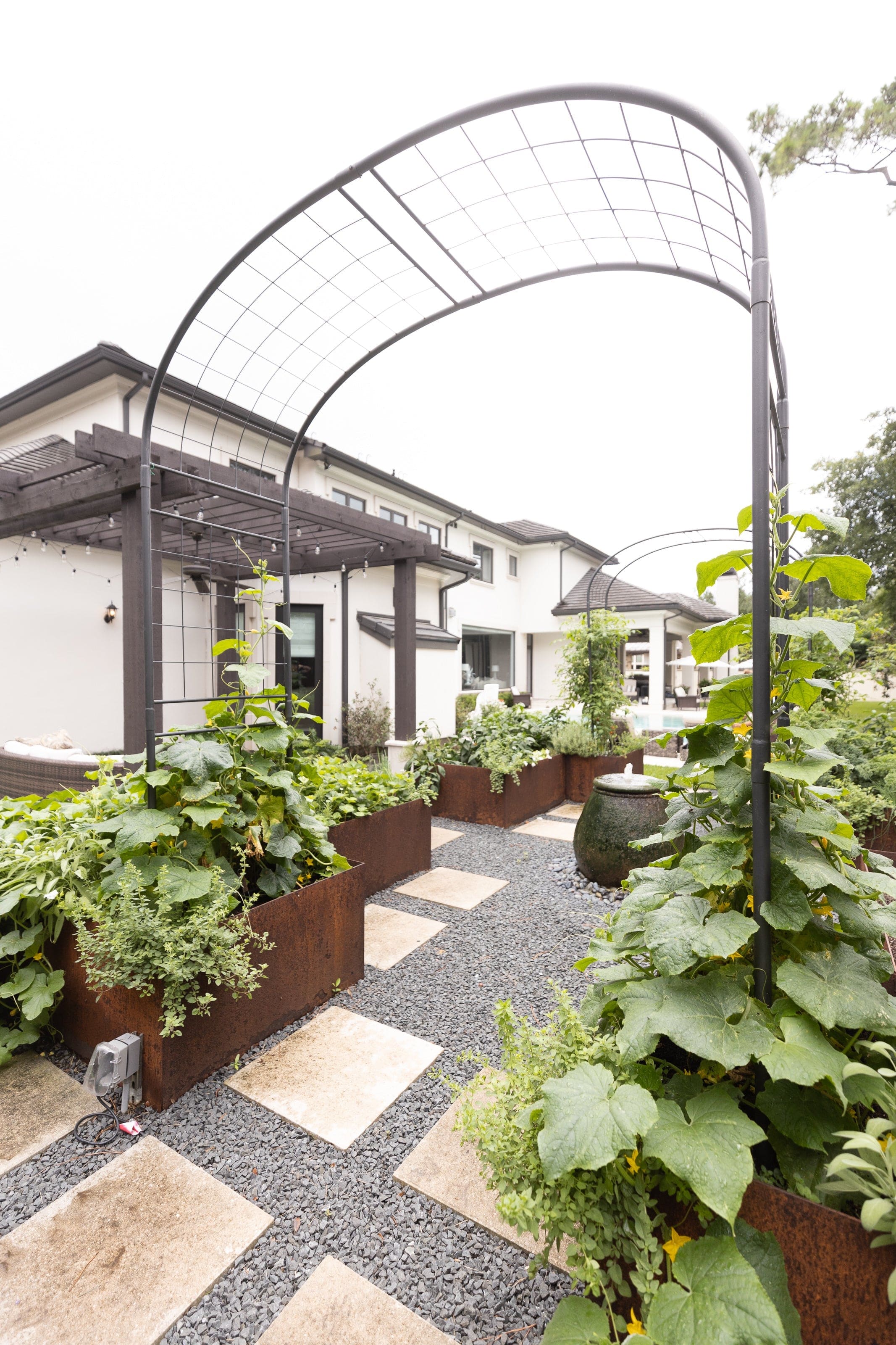 Formal Potager Arch Trellis - Image 2
