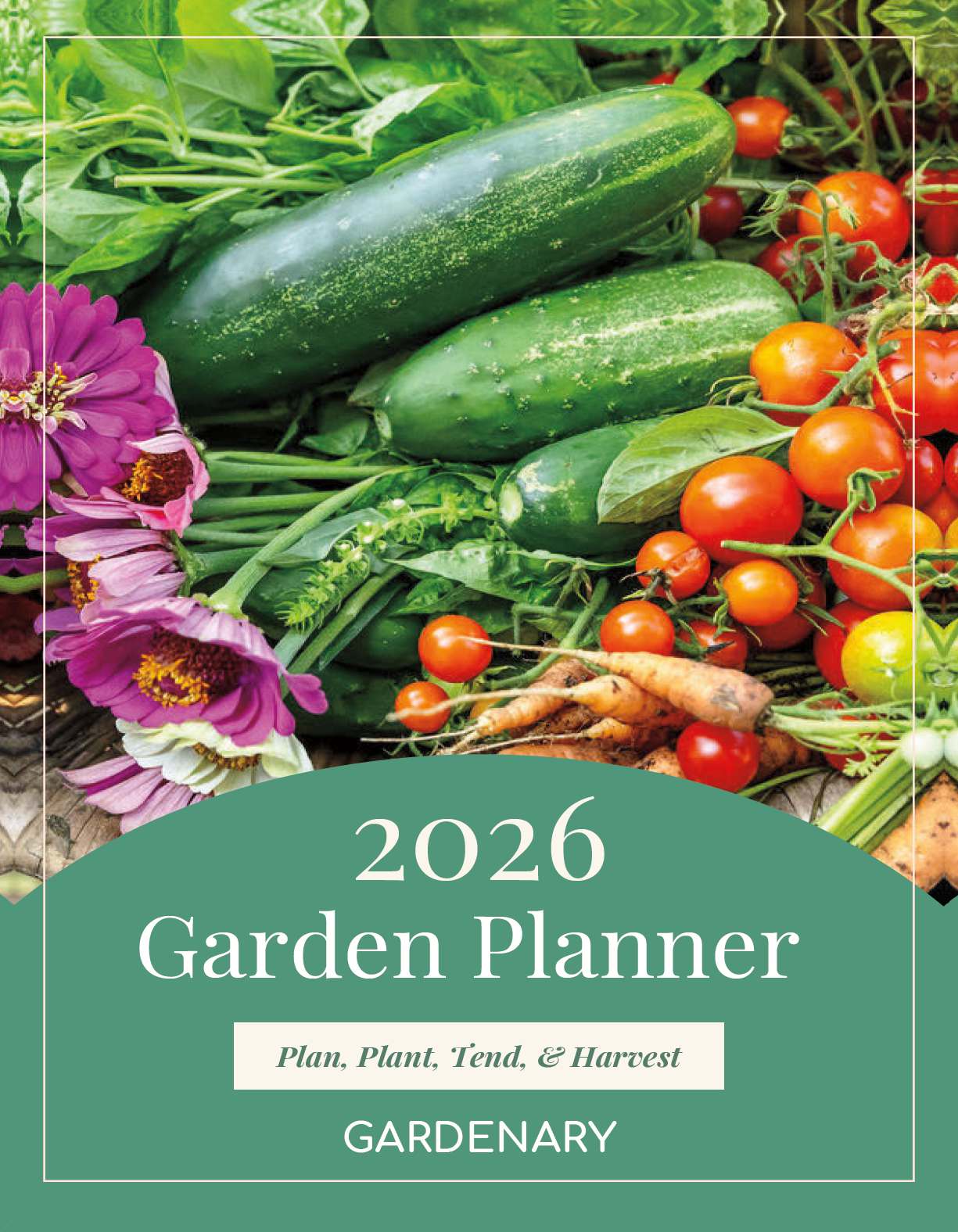 Gardenary 2026 Garden Planner & Journal
