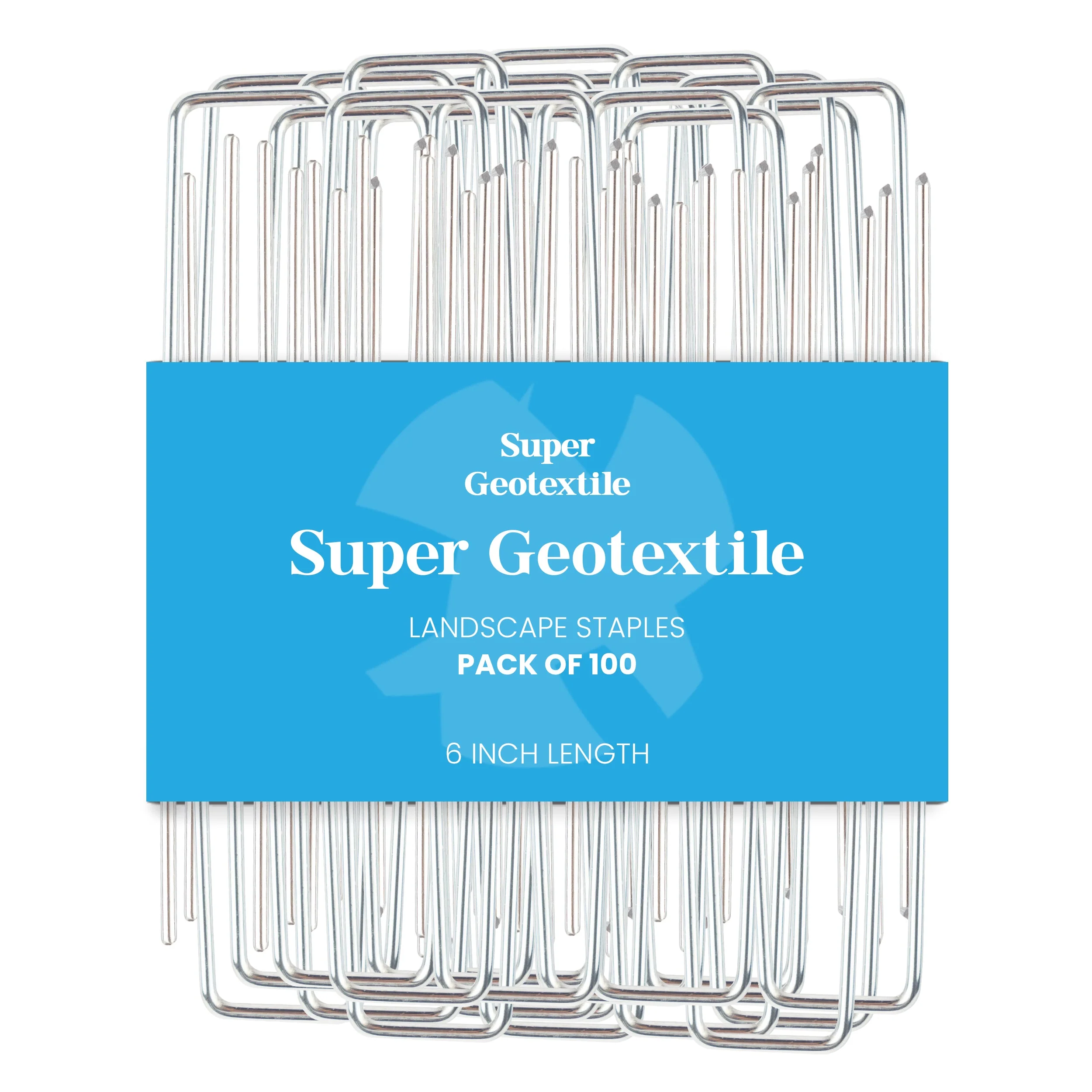 Landscape Staples - Heavy Duty 11 Gauge Galvanized U-Shaped Sod Pins for Weed Barrier and Landscaping - Image 7