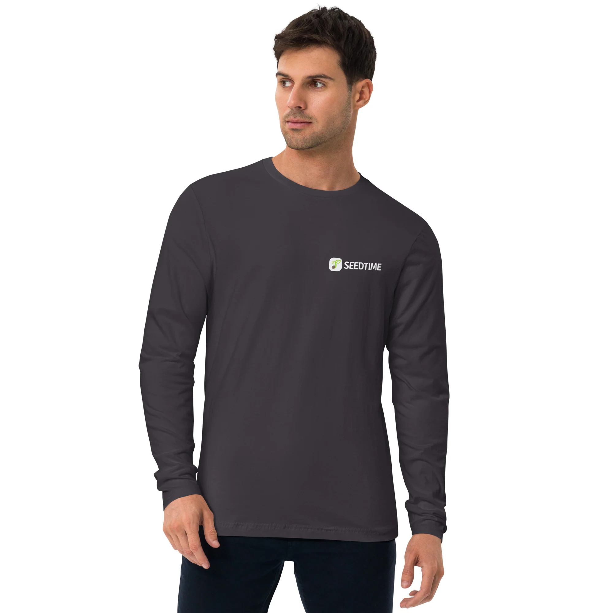 Seedtime Long Sleeve Fitted Crew - Image 5