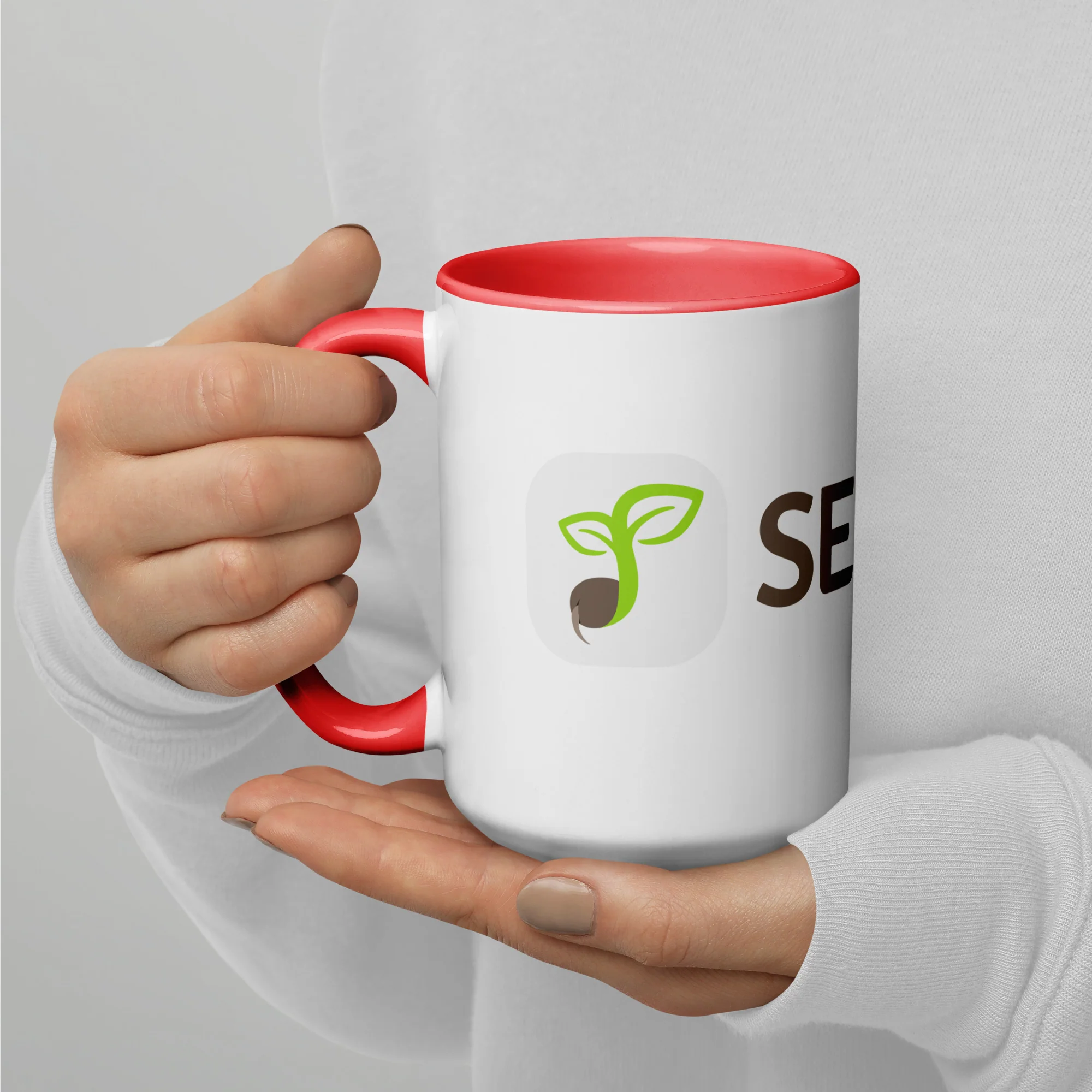 Mug with Color Inside - Image 9