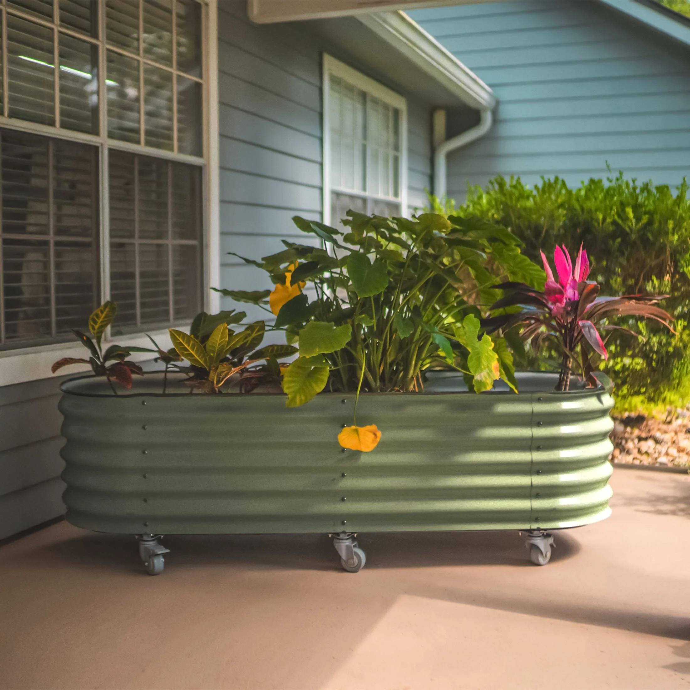 Self-Watering Rolling Garden Bed - 2' x 4' - Image 13
