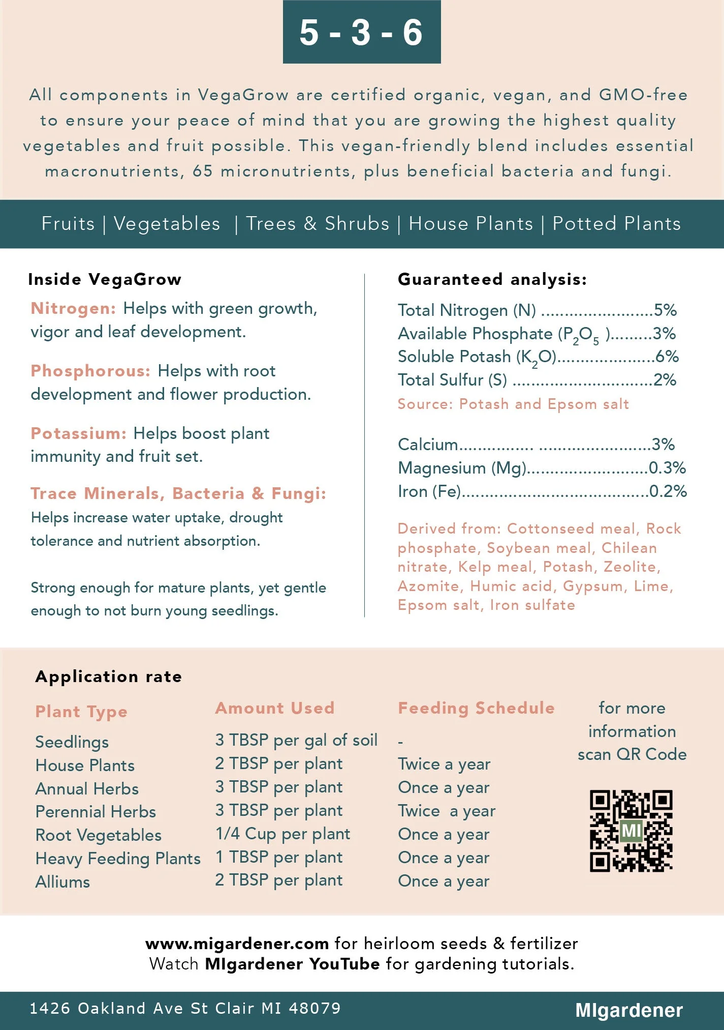 VegaGrow - Veganic Fertilizer - Image 2